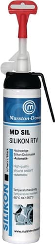 MARSTON Silikondichtmasse MD SIL schwarz 200ml Automatik-Kartusche MARSTON