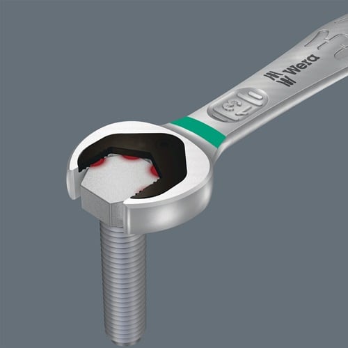 WERA Doppelmaulschlüssel 6002 Joker 10x13mm L.167mm ma verchr.WERA