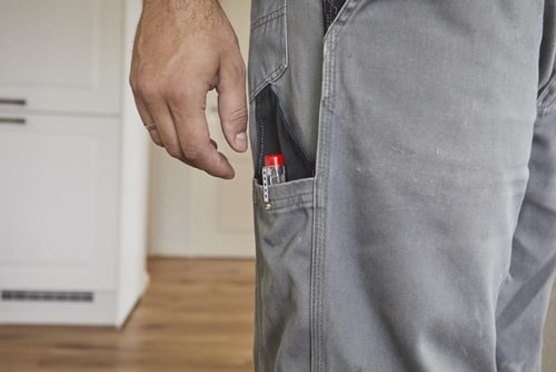 WIHA Spannungsprüfer 255-3L 220-250V AC einpolig Schneiden-B.3mm WIHA