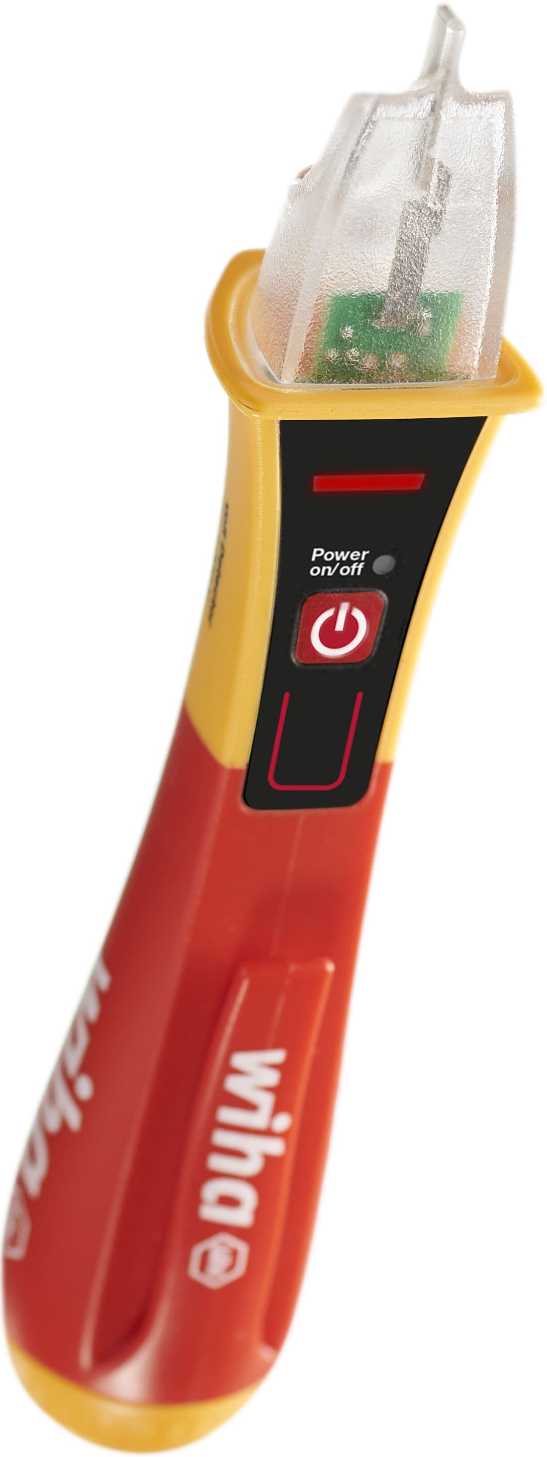 Wiha Spannungsprüfer Volt Detector berührungslos, einpolig, 90 – 1.000 V AC inkl. 2x AAA-Batterien (43798)