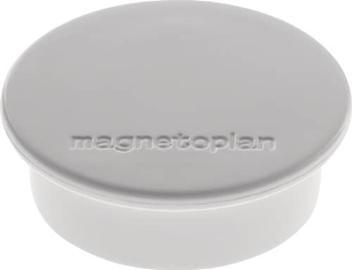 MAGNETOPLAN Magnet Premium D.40mm grau MAGNETOPLAN