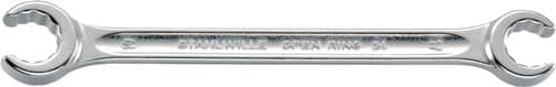 STAHLWILLE Doppelringschlüssel OPEN-RING 24 17x19mm 220mm m.Doppel-6kant STAHLWILLE