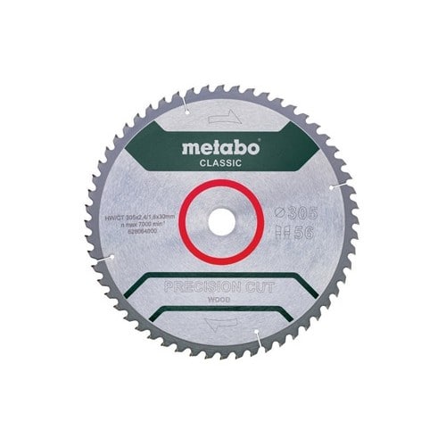 METABO Kreissägeblatt cordless cut wood classic AD 305mm Z.56 Bohr.30mm Schnitt-B.2,4mm