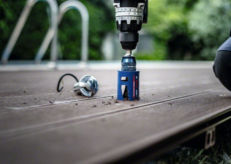 BOSCH EXPERT Construction Material Lochsäge, 140 x 60 mm. Für Dreh- und Schlagbohrer