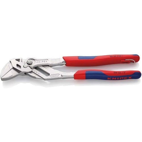 KNIPEX Zangenschlüssel L.250mm Spann-W.52mm verchr.Mehrkomp.-Hülle m.Öse KNIPEX