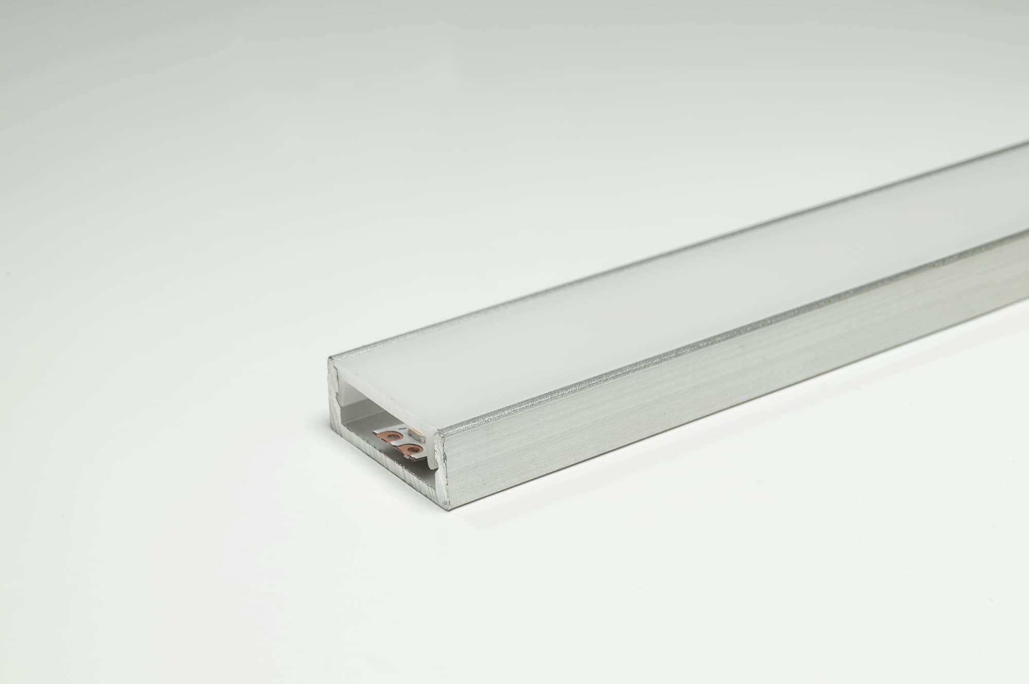 L&S LED Leuchtenprofil Paris 17,5x7 Einbau Aluminium EV1 L:3080 mm