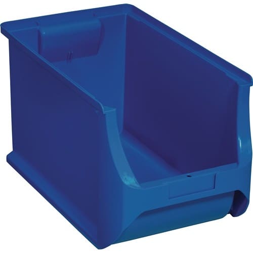ALLIT Sichtlagerkasten ProfiPlus L355xB205xH200mm PP blau stapelbar ALLIT