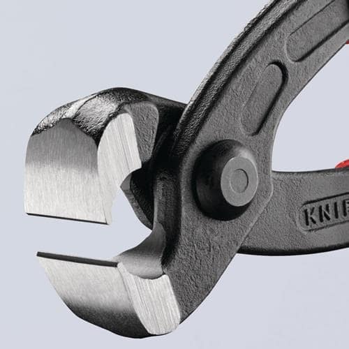 KNIPEX Ohrklemmenzange Gesamt-L.220mm Kopf schwarz atram.Kunststoff-Überzug KNIPEX