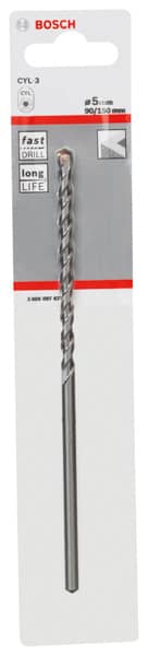 BOSCH Betonbohrer CYL-3, 5 x 90 x 150 mm, d 4,5 mm, 1er-Pack