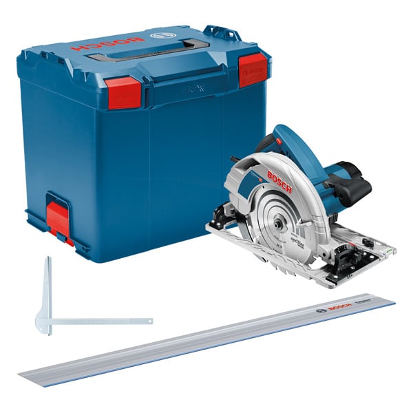 BOSCH Handkreissäge GKS 85 G + FSN 1400