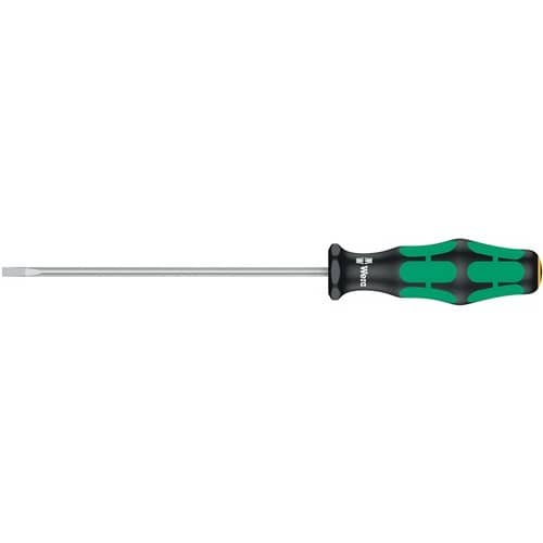 WERA Schraubendreher 335 Schneiden-B.3,5mm Klingen-L.125mm 2K-Griff Rundkl.WERA