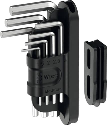 WERA Winkelschlüsselsatz Tool-Check Modular Hex-Plus 1 8-tlg.Hex-Plus WERA