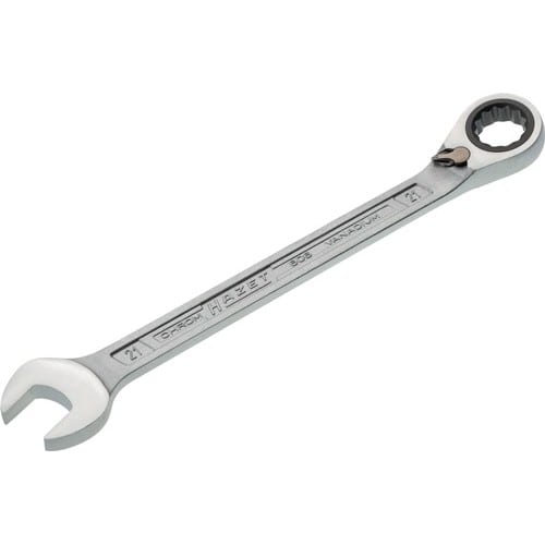 HAZET Maulringratschenschlüssel 606 SW 21mm L.291,5mm umschaltbar,Rings.15Grad HAZET