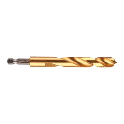 MILWAUKEE 12,5 x 128 mm SHOCKWAVE Metallbohrer HSS-G RED HEX Titan 1/4"