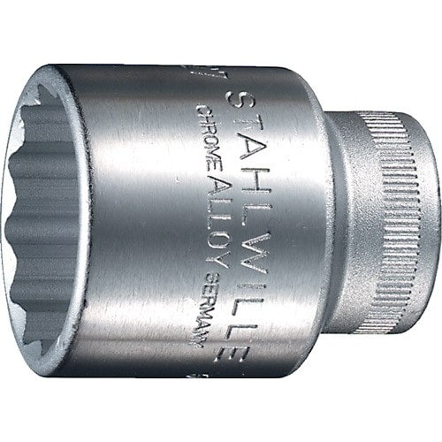 STAHLWILLE Steckschlüsseleinsatz 50 1/2 Zoll 12-kant SW 27mm L.45mm STAHLWILLE