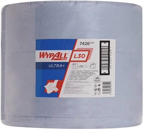 Putztuch blau 3-lagig, perforiert Rolle KIMBERLY-CLARK