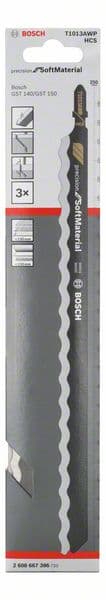 BOSCH Stichsägeblatt T 1013 AWP Precision for Soft Material