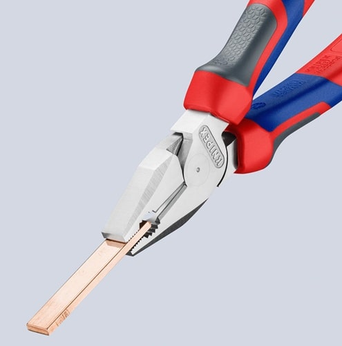 KNIPEX Kraftkombizange L.180mm verchr.Comfort-Griff KNIPEX