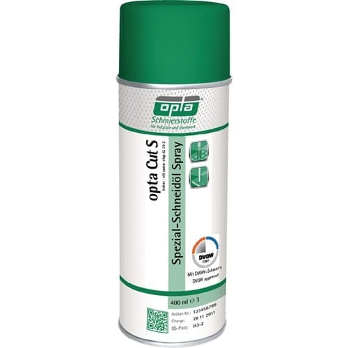 OPTA Spezialschneidöl Cut S DVGW 400 ml DVGW Spraydose OPTA