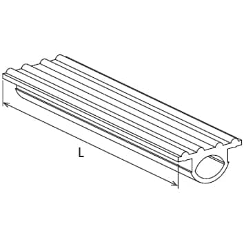 FISCHER Schienengummieinlage EMS 31