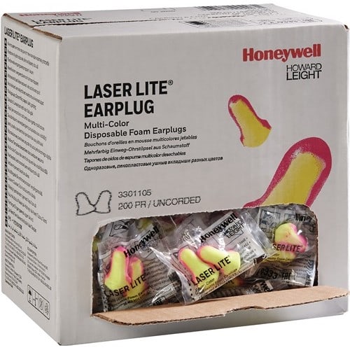 HONEYWELL HOWARD LEIGHT Gehörschutzstöpsel Laser Lite EN 352-2 SNR 35 dB 200 PA/Box