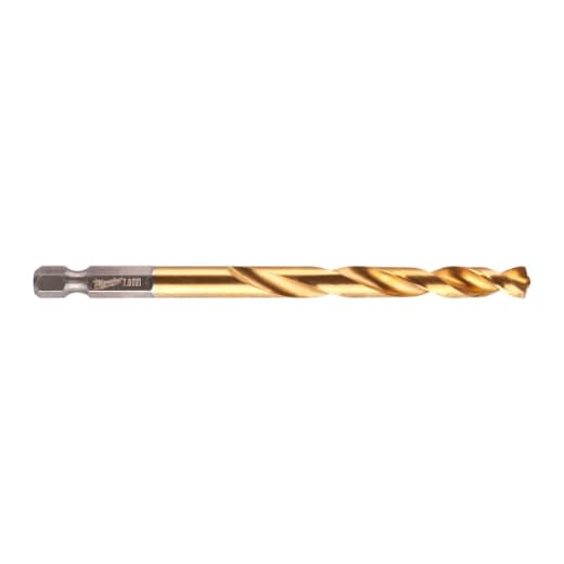 MILWAUKEE 7,0 x 109 mm SHOCKWAVE Metallbohrer HSS-G RED HEX Titan 1/4"
