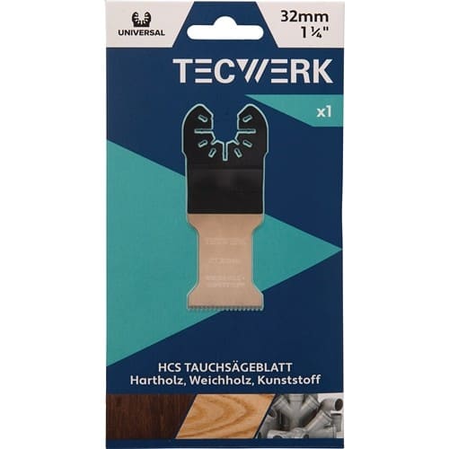 TECWERK Tauchsägeblätter B.32mm Eintauch-T.42mm 1 St.Univ.
