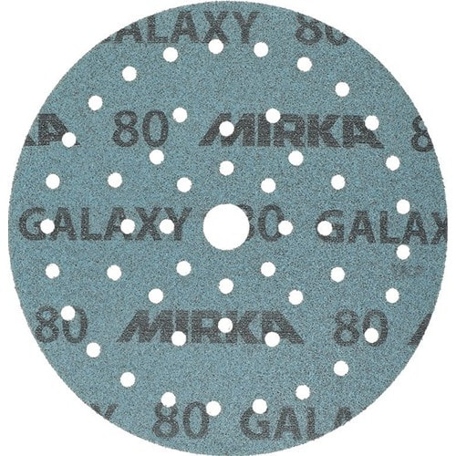 MIRKA Haftschleifscheibe GALAXY Grip Multifit 150mm K.80 f.HO/Metall/Lack/Ku.