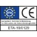 HECO WB-T 20,0 x 2200, Gewindestange, ohne Antrieb, Vollgewinde, verzinkt blau, A2K, gleitbeschichtet