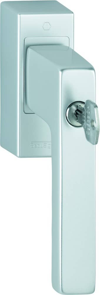 HOPPE® Fenstergriff abschließbar mit Funk Toulon 0737S/FR-409 100NM, Aluminium, 11513159