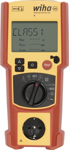 WIHA Gerätetester-Set PAT one in Tasche L320xB210xH150mm WIHA