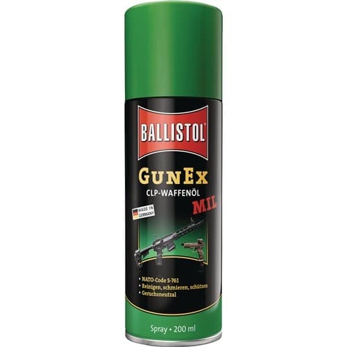 BALLISTOL Spezial-Waffenöl GUNEX MIL 200ml Spraydose BALLISTOL