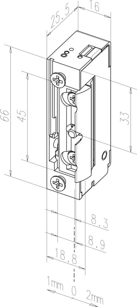 effeff Elektro-Türöffner 128E