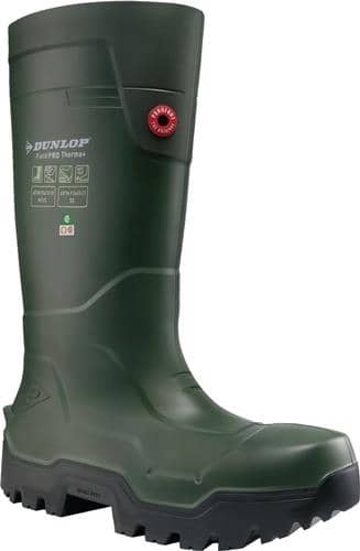 Sicherheitswinterstiefel Fieldpro Thermo+ S5L CI CR SR FO LG EN ISO 20345 geschäumtes Polyurethan DUNLOP