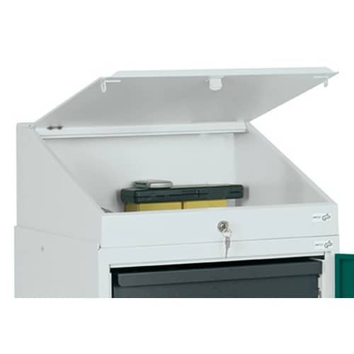 STUMPF Pultaufsatz H272/91xB500xT500mm lichtgrau STUMPF