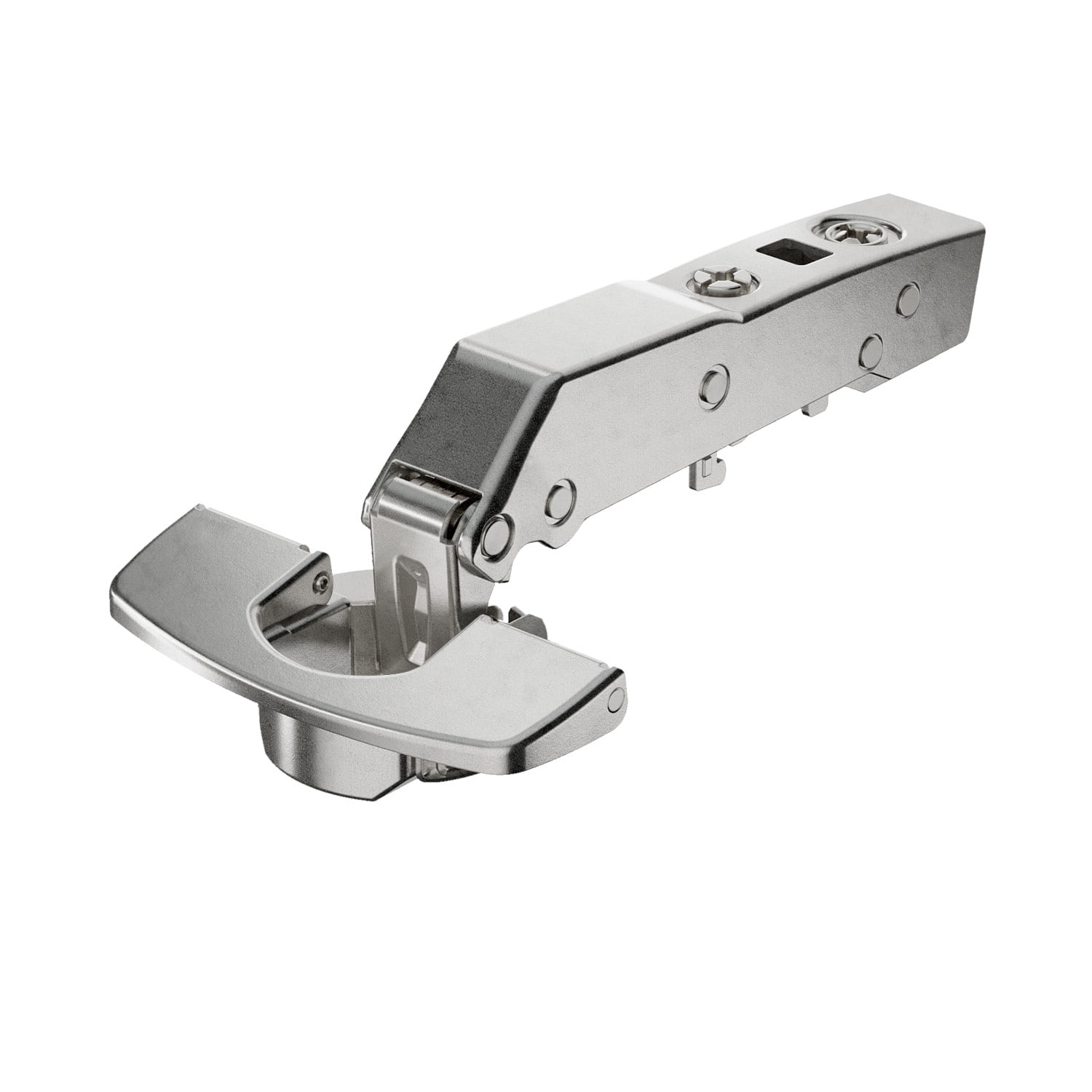 HETTICH Sensys Winkelscharnier W45 ohne Schließautomatik (Sensys 8669 W45), vernickelt, 9088214