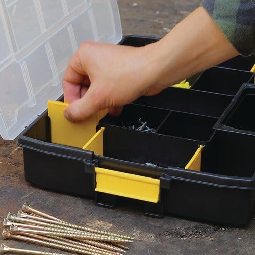Sortimentskasten SortMaster Junior B375xT292xH67mm 14 Fächer STANLEY
