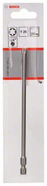 BOSCH Schrauberbit Extra-Hart T25, 152 mm, 1er-Pack