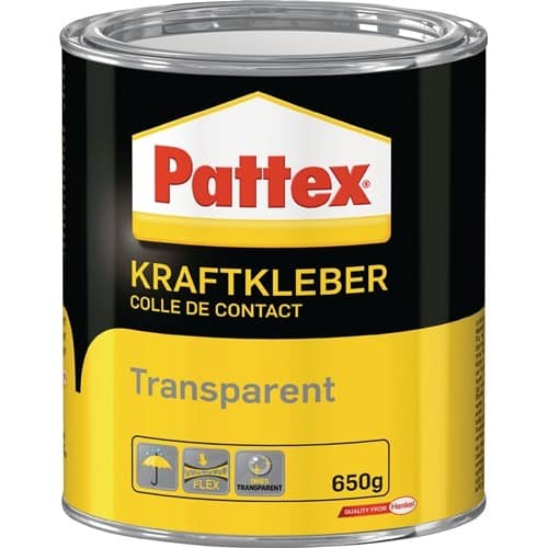 PATTEX Kraftkleber transp.-40GradC b.+70GradC 650g Dose PATTEX