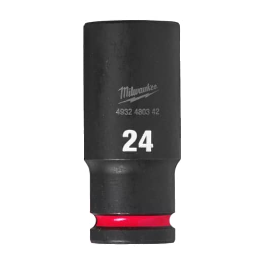 MILWAUKEE 24 x 78 mm SHOCKWAVE Schlagnuss 1/2" lang