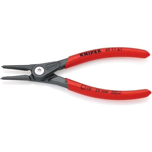 KNIPEX Präzisionssicherungsringzange A 1 f.Wellen D.10-25mm L.140mm KNIPEX