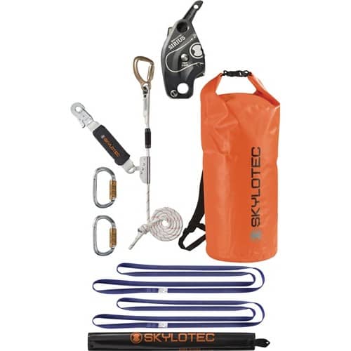 SKYLOTEC Auffang-Set ROOFWORXX KIT 20 EN353-2:2002 EN:354:2010 EN566:2017 5-tlg.SKYLOTEC