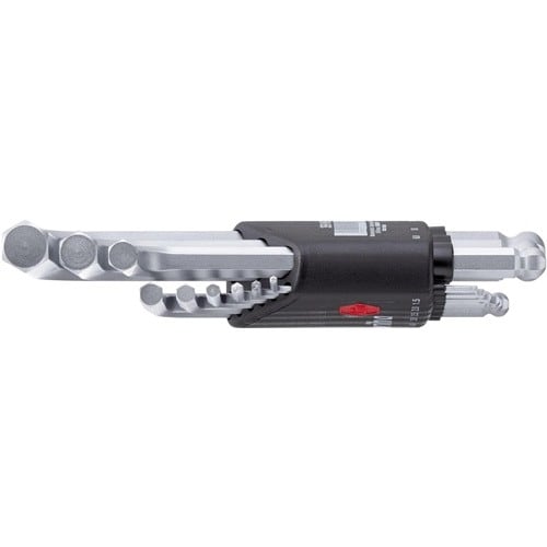 WIHA Winkelschraubendrehersatz 369 KH9 9-tlg.Compact-Halter SW 1,5-10mm