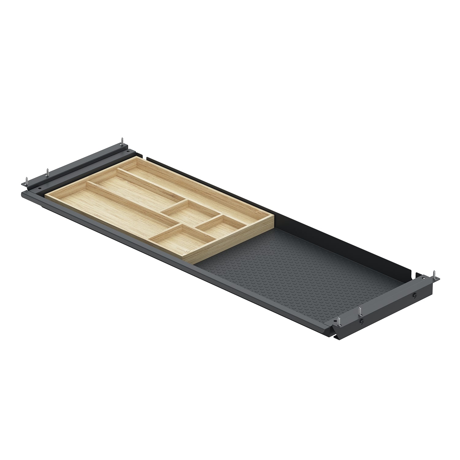 HETTICH Schubkasten SL Grip, schwarz, 9309823