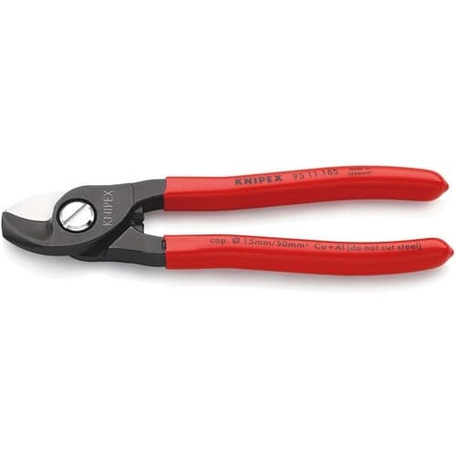 KNIPEX Kabelschere L.165mm Ku.-Überzug KNIPEX