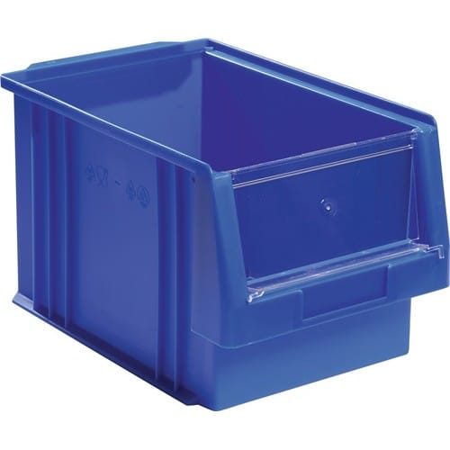 LA-KA-PE Sichtlagerkasten PLK L330xB213xH200mm PP blau LA-KA-PE
