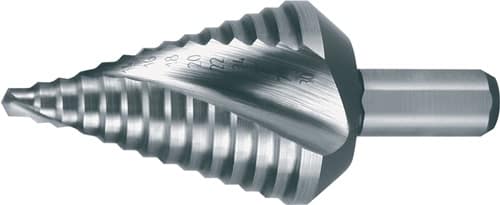 RUKO Stufenbohrer Bohrber.4-30mm HSS Spiralnut Gesamt-L.72mm Z.2 Stufen 14 RUKO