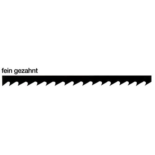 HAUNSTETTER Laubsägeblatt Finis L.13cm Nr.3 (MITTEL) f.Metall VE=1 Gros=144 Bl.HAUNSTETTER