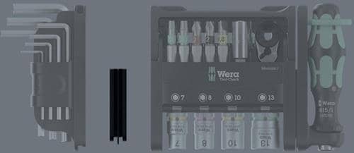 WERA Bitsortiment Tool-Check Modular Set Imperial 1 50-tlg.WERA