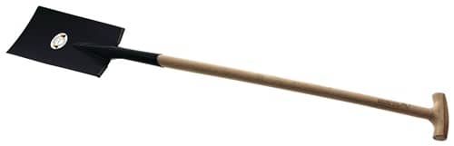 KRUMPHOLZ Rohrdüllspaten Blattmaß 275x180mm Gr.2 m.T-Stiel 850mm 1700g KRUMPHOLZ